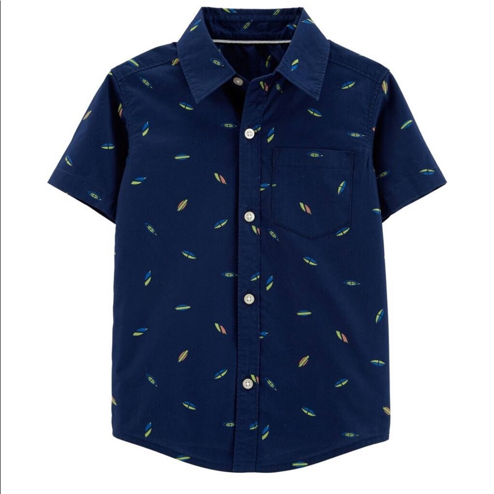 Carter's Short Sleeve Button Down Shirt